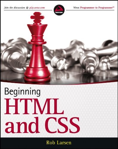 Cover of Beginning HTML and CSS
