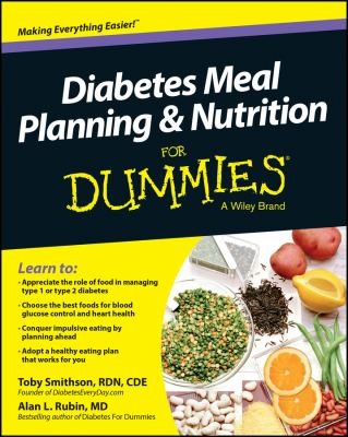 Cover of Diabetes Meal Planning Nutrition For Dummies