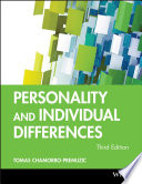 Cover of Personality and Individual Differences