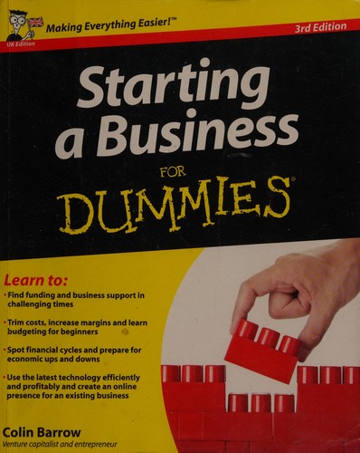 Cover of Starting a business for dummies
