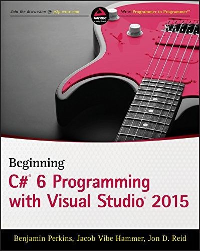 Cover of Beginning C# 6 Programming with Visual Studio 2015