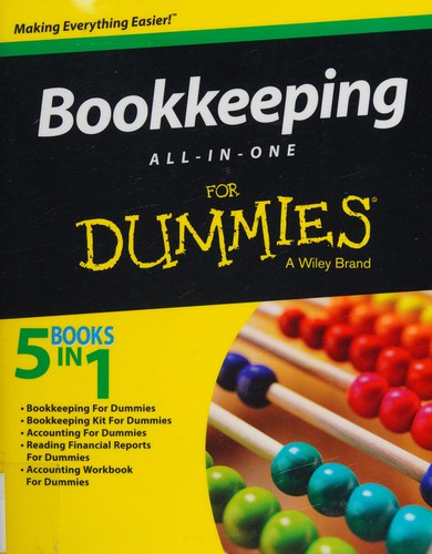 Cover of Bookkeeping all-in-one for dummies