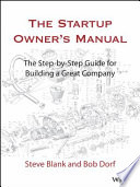Cover of The Startup Owner's Manual