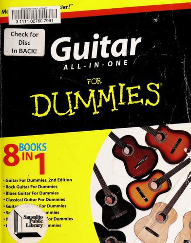 Cover of Guitar All-in-One For Dummies, Book + Online Video & Audio Instruction