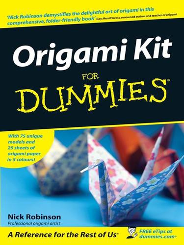 Cover of Origami Kit For Dummies