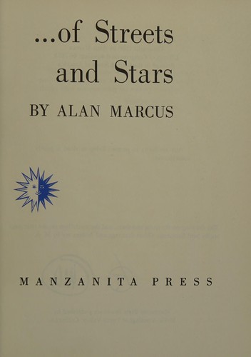 Cover of Of streets and stars
