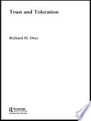 Cover of Trust and Toleration