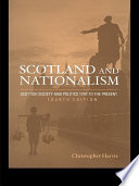 Cover of Scotland and Nationalism