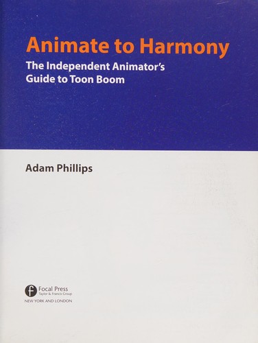 Cover of Animate to Harmony
