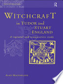 Cover of Witchcraft in Tudor and Stuart England