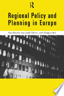 Cover of Regional Policy and Planning in Europe