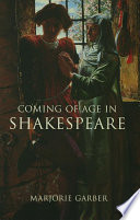Cover of Coming of Age in Shakespeare