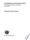 Cover of Consultancy and Innovation