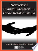 Cover of Nonverbal Communication in Close Relationships