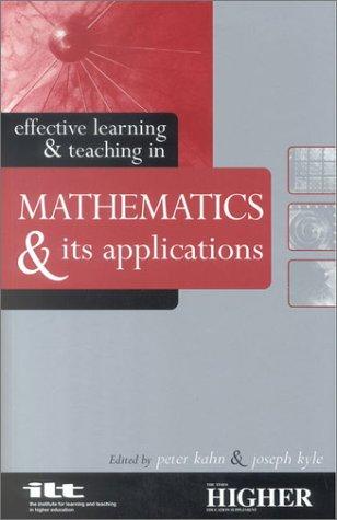 Cover of Effective learning & teaching in mathematics & its applications