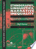 Cover of Ethnography, Linguistics, Narrative Inequality