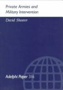 Cover of Private armies and military intervention