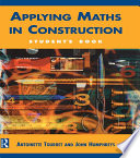 Cover of Applying Maths in Construction