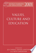 Cover of World Yearbook of Education 2001
