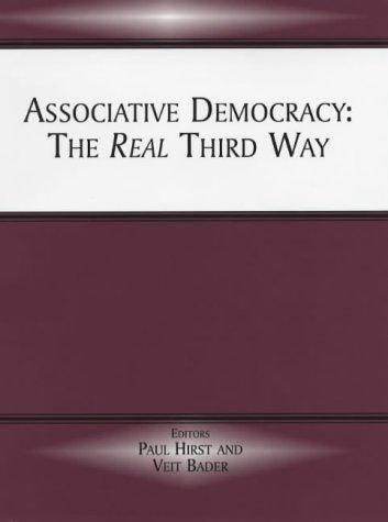 Cover of Associative Democracy