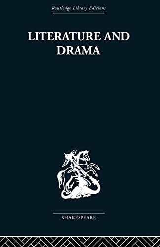 Cover of Literature and Drama