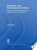 Cover of Dialectics and Contemporary Politics