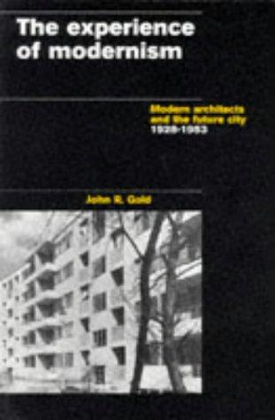 Cover of The Experience of Modernism