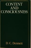 Cover of Content and Consciousness