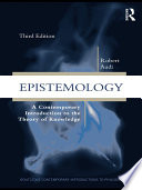 Cover of Epistemology