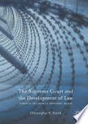 Cover of The Supreme Court and the Development of Law