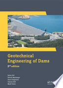 Cover of Geotechnical Engineering of Dams, 2nd Edition