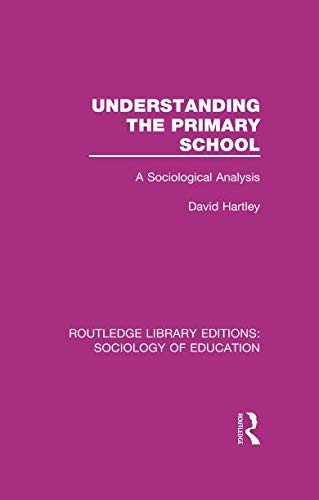 Cover of Understanding the Primary School