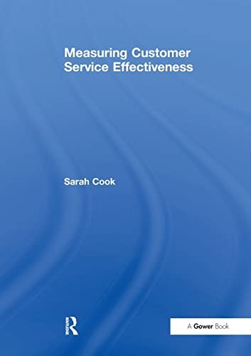 Cover of Measuring Customer Service Effectiveness