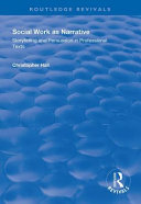 Cover of Social Work as Narrative
