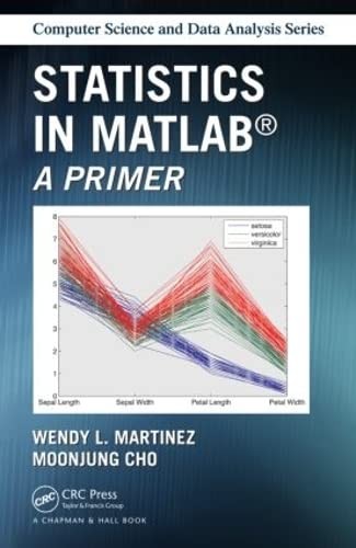 Cover of Statistics in MATLAB