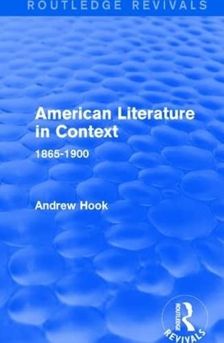 Cover of American Literature in Context