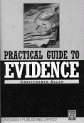 Cover of Practical guide to evidence