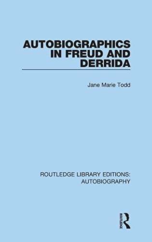 Cover of Autobiographics in Freud and Derrida