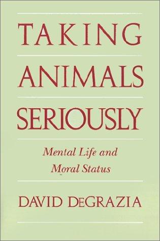 Cover of Taking animals seriously