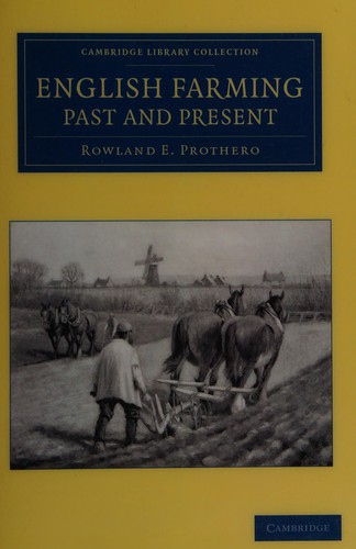 Cover of English farming past and present