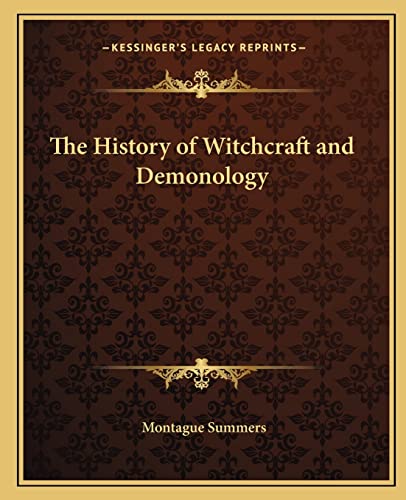 Cover of The History of Witchcraft and Demonology
