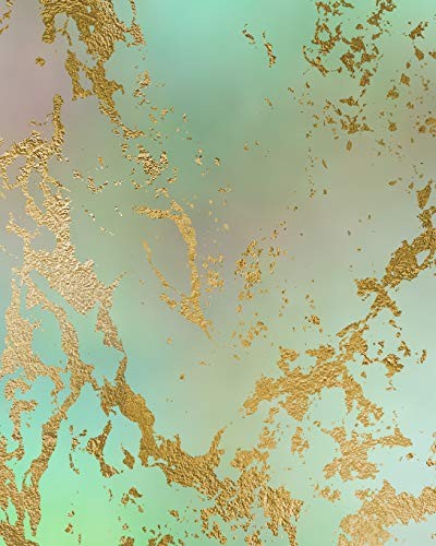 Cover of Shimmering Marble Pastel Composition Notebook - Large Ruled Notebook - 8x10 Lined Notebook (Softcover Journal / Notebook / Diary)