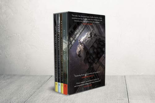 Cover of The Murderbot Diaries #1-4: : All Systems Red, Artificial Condition, Rogue Protocol, Exit Strategy