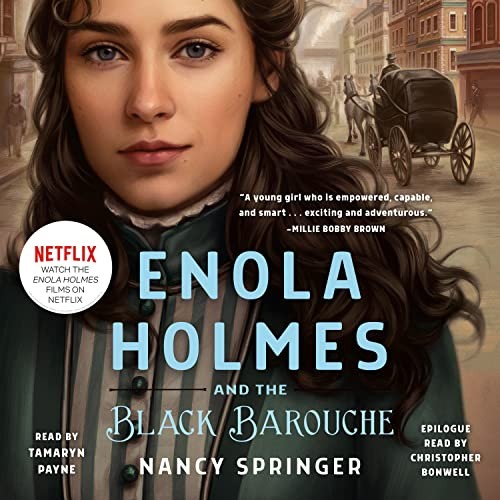 Cover of Enola Holmes and the Black Barouche