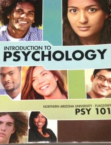 Cover of Introduction to Psychology (Northern Arizona University-Flagstaff PSY 101)