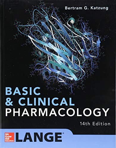 Cover of Basic and Clinical Pharmacology 14th Edition