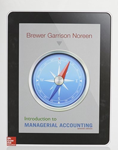 Cover of Introduction to Managerial Accounting with Connect