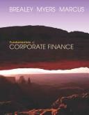 Cover of Fundamentals of corporate finance