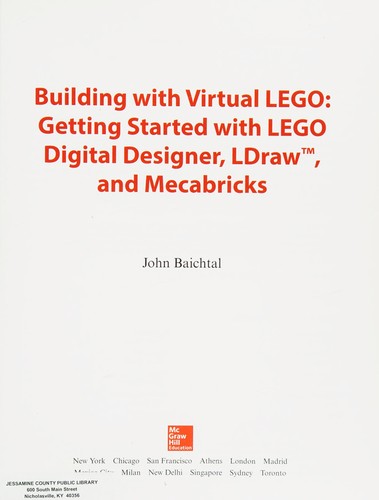 Cover of Building with virtual LEGO
