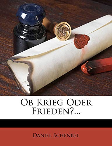Cover of OB Krieg Oder Frieden?... (German Edition)